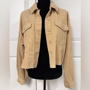 Forever 21 Corduroy Cropped Jacket